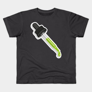 vector tincture dropper Kids T-Shirt